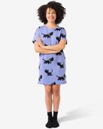 HEMA Takkie damesnachthemd blauw, Kleding | Dames, Verzenden, Blauw