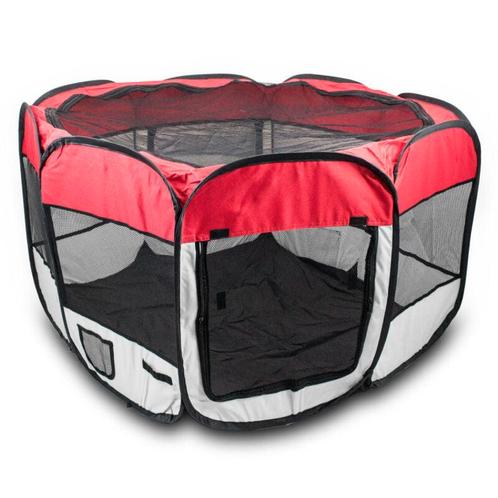 Puppybox - Dierenbox - Opvouwbaar - Hond/Kat - Groen, Dieren en Toebehoren, Hondenhokken, Nieuw, Verzenden