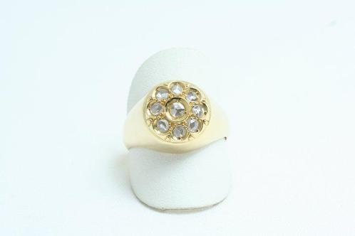 Ring - 18 karaat Geel goud Diamant (Natuurlijk) - Gouden, Sieraden, Tassen en Uiterlijk, Ringen