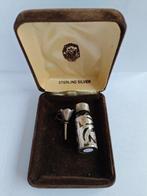 Ari D Norman - Parfumfles (2) - .925 zilver - NO RESERVE -