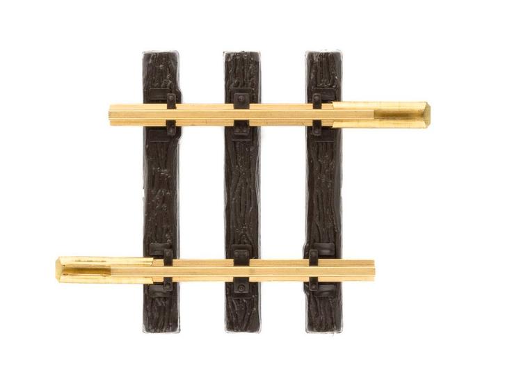 LGB 10080 Gerades Gleis, 82mm (Messing, Recht), Hobby en Vrije tijd, Modeltreinen | Overige schalen, Rails, Nieuw, LGB, Analoog