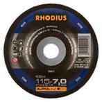 Afbraamschijf met kom 115x7mm KSM V27 Rhodius, Verzenden, Nieuw
