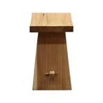 Boomstam stool 48x30xH47 cm, Ophalen of Verzenden, Nieuw