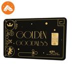 Goudbaar 1 gram ‘Golden Goodness’, Postzegels en Munten, Edelmetalen en Baren, Verzenden