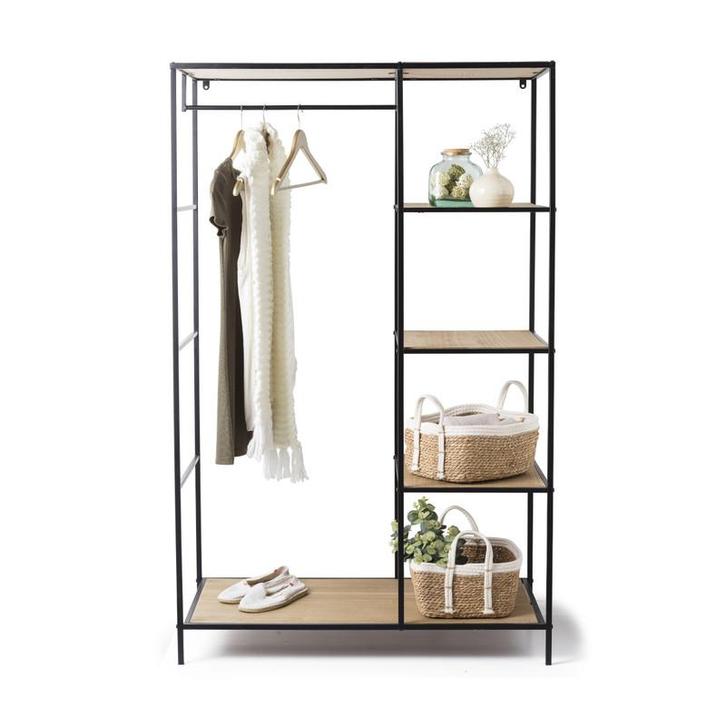 Vakkenkast/kledingrek - 160x100x50 cm, Huis en Inrichting, Kasten | Wandmeubels, Verzenden