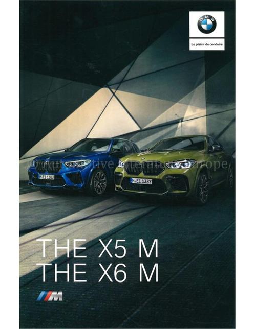 2019 BMW X5 M | X6 M BROCHURE FRANS, Boeken, Auto's | Folders en Tijdschriften, BMW