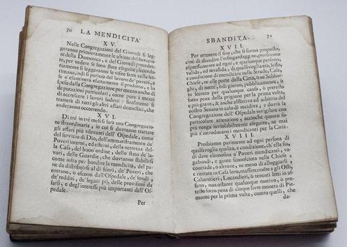 Guevarre - La Mendicita Sbandita col Sovvenimento de, Antiek en Kunst, Antiek | Boeken en Bijbels