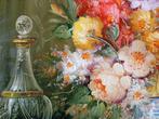 Roberto Michel (XX) - Bodegón con flores, SIN RESERVA,, Antiek en Kunst, Kunst | Schilderijen | Klassiek