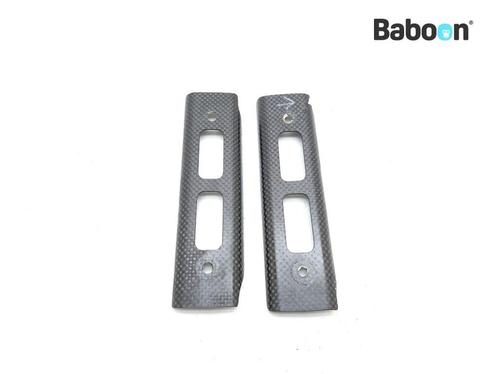 Radiateurkap Ducati Monster S4R 996 2003-2006 Set Carbon, Motoren, Onderdelen | Ducati, Gebruikt, Verzenden