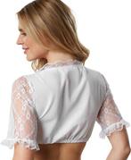 2dekans | dressforfun - Dirndlblouse Fanni XXL -, Hobby en Vrije tijd, Ophalen of Verzenden, Zo goed als nieuw