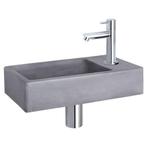 Differnz Force fonteinset beton donkergrijs - kraan recht, Verzenden, Nieuw