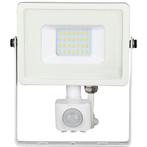 LED Bouwlamp 20 Watt met Sensor - LED Schijnwerper - Viron, Doe-het-zelf en Verbouw, Bouwverlichting, Ophalen of Verzenden, Nieuw