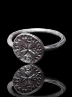 Middeleeuwen, kruisvaardersperiode Silver Templier Ring