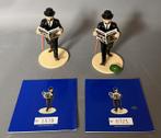 Tintin - Statuette Moulinsart 46302 + 46303 - Dupont +