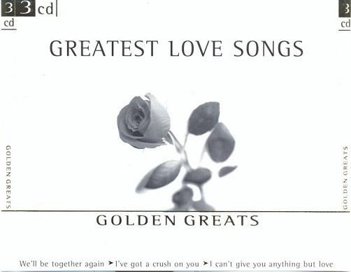 cd - Various - Greatest Love Songs - Golden Greats, Cd's en Dvd's, Cd's | Overige Cd's, Zo goed als nieuw, Verzenden