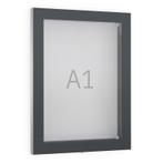 Informatiekast Buiten Draaideur A1 Verticaal Antracietgrijs, Nieuw in verpakking