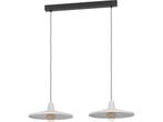 EGLO Miniere Hanglamp - E27 - 99,5 cm - Grijs/Zwart, Verzenden, Zo goed als nieuw