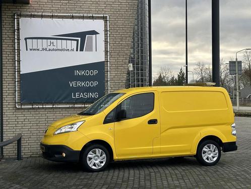 Nissan E-NV200 Visia*KOOPACCU*24kWh*A/C*CLIMA*CRUISE*SCHUIFD, Auto's, Bestelauto's, Onderhoudsboekje, Lease, Zwart, Automaat, Financial lease
