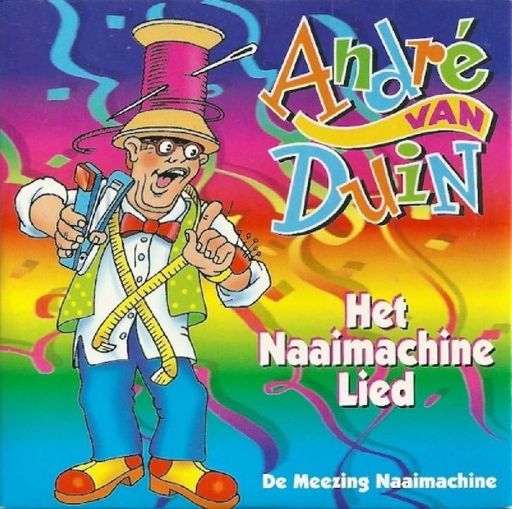 cd single card - AndrÃ© van Duin - Het Naaimachine Lied, Cd's en Dvd's, Cd Singles, Zo goed als nieuw, Verzenden