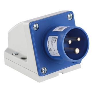 CEE opbouw stekker | Q-link | Wanddoos, Doe-het-zelf en Verbouw, Elektra en Kabels, Nieuw, Verzenden