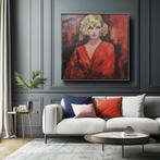 Ksavera - Cubism A1327 - portrait painting on XXL canvas