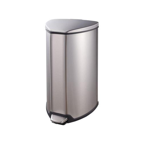 EKO Pedaalemmer Grace 15 ltr - Mat RVS, Huis en Inrichting, Woonaccessoires | Prullenbakken, Nieuw, Verzenden