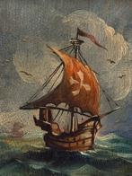 Scuola europea (XIX-XX) - Caravella del XV-XVI secolo -