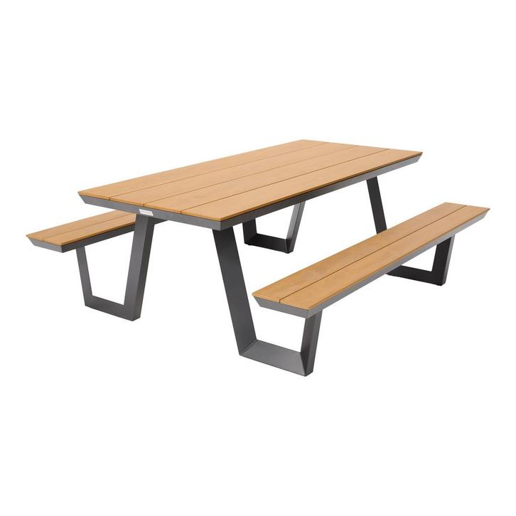 Picknickset - Arezzo - Rechthoek - Lesli Living, Tuin en Terras, Tuintafels, Verzenden