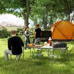 TRUUSK Picknickset Klaptafel Met Stoelen Campingtafel Met St, Caravans en Kamperen, Kampeermeubelen, Verzenden, Nieuw