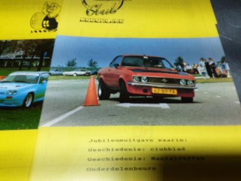 Clubbladen 1993 Opel Manta Club Nederland (6 stuks)., Boeken, Auto's | Folders en Tijdschriften, Nieuw, Verzenden