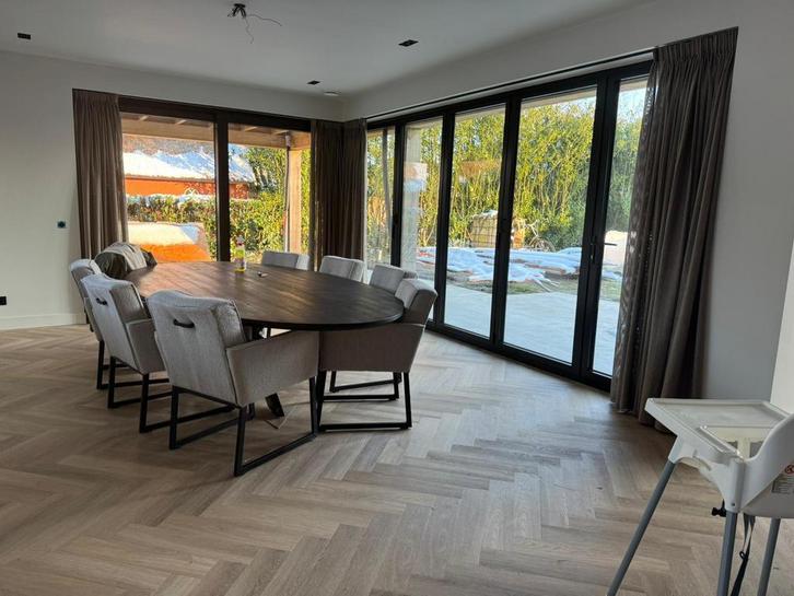 50% KORTING! Ambiant Spigato Visgraat plak PVC Beige OP=OP, Huis en Inrichting, Stoffering | Vloerbedekking, Wit, Crème, Beige