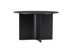 Ronde Eettafel Tyson Ø120 cm Eikenhout Zwart Fineer Jorn, Huis en Inrichting, Verzenden, Nieuw