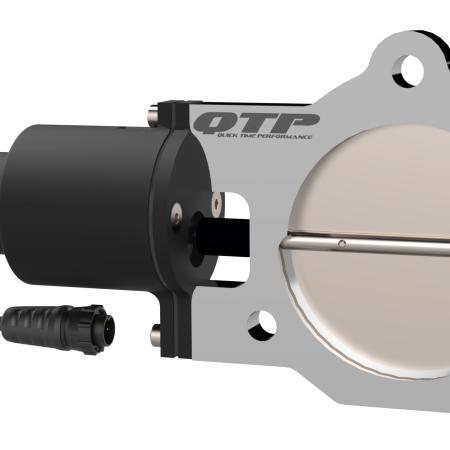 QTP 3.5in Bolt-On QTEC Electric Cutout Valve - Single -, Auto-onderdelen, Uitlaatsystemen, Ophalen of Verzenden