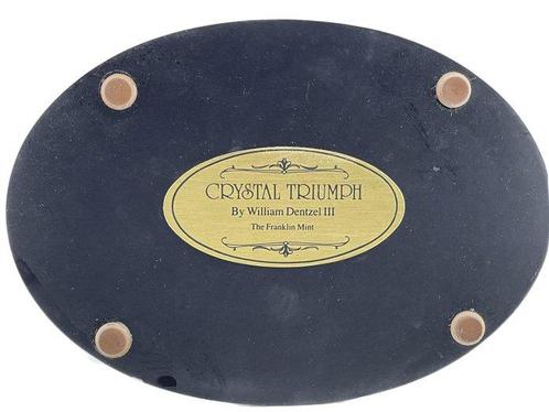 Franklin Mint - Beeldje - 24 Karat Gold Plated Crystal, Antiek en Kunst, Curiosa en Brocante