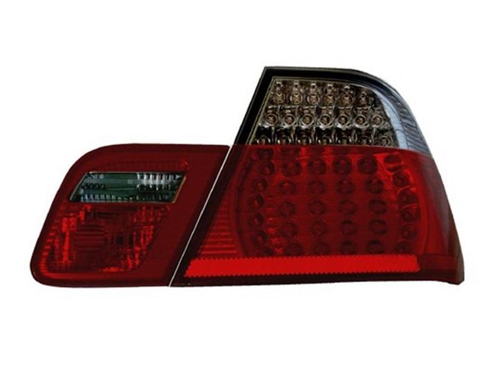 Achterlichten BMW E46 2D 99-02 LED rood/smoke, Auto-onderdelen, Verlichting, Nieuw, BMW, Verzenden
