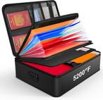 Brandveilige Documenten Organizer | 7 Vakken | Retourdeal..., Ophalen of Verzenden, Nieuw in verpakking, Beveiliging