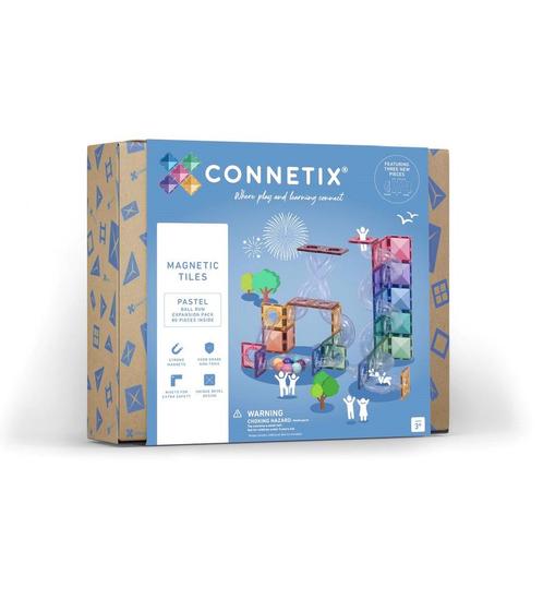 CONNETIX - Pastel Ball Run Pack knikkerbaan Uitbreiding 80, Kinderen en Baby's, Speelgoed | Overig