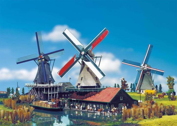 Faller H0 Windmolen “De Kat” 191832 NU VERKRIJGBAAR!!!, Hobby en Vrije tijd, Modeltreinen | H0, Gelijkstroom of Wisselstroom, Analoog