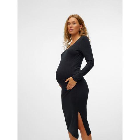 Mamalicious Positiejurk MLEVA LS JRS MIDI DRESS NOOS, Kleding | Dames, Positiekleding, Nieuw, Verzenden