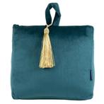 deurstopper fluweel petrol 18cm, Huis en Inrichting, Woonaccessoires | Overige, Verzenden, Nieuw