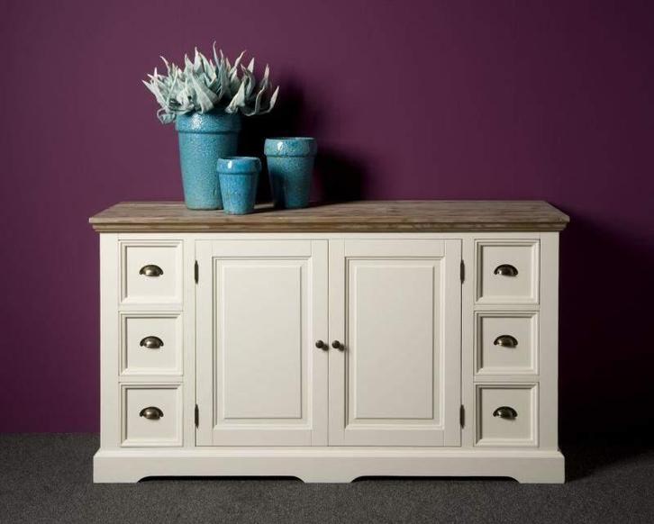 Dressoir Fleur Klein - dressoirs, Huis en Inrichting, Kasten | Dressoirs, Nieuw, Overige materialen