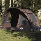 vidaXL Vistent 2-persoons waterdicht bruin, Caravans en Kamperen, Verzenden, Nieuw, Tot en met 2