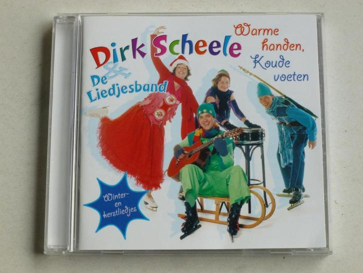 Dirk Scheele & De Liedjesband - Warme handen, koude voeten, Cd's en Dvd's, Cd's | Kerst en Sinterklaas, Zo goed als nieuw, Verzenden