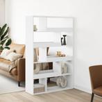 vidaXL Boekenkast 100x33x156,5 cm bewerkt hout wit, Huis en Inrichting, Kasten | Boekenkasten, Verzenden, Nieuw, Overige houtsoorten