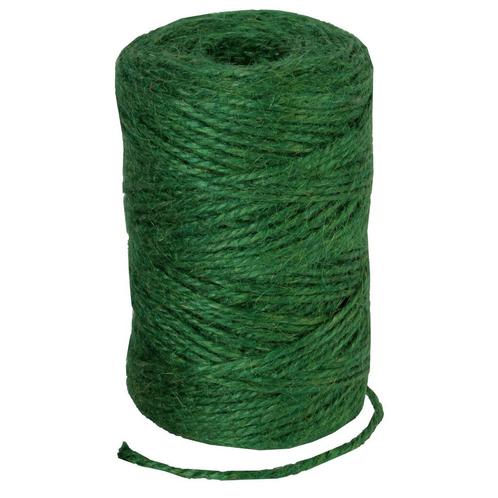 Talen Tools Jute Touw 90m Groen - Ideaal voor Tuinieren e..., Tuin en Terras, Kweekspullen, Nieuw, Ophalen of Verzenden