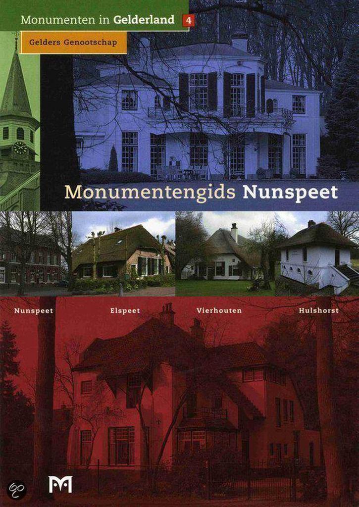 Monumentengids Nunspeet / Monumenten in Gelderland / 4, Boeken, Politiek en Maatschappij, Gelezen, Verzenden