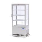 Mini Koelvitrine - 78 L - 43 cm - Wit, Verzenden, Nieuw in verpakking, Koelen en Vriezen