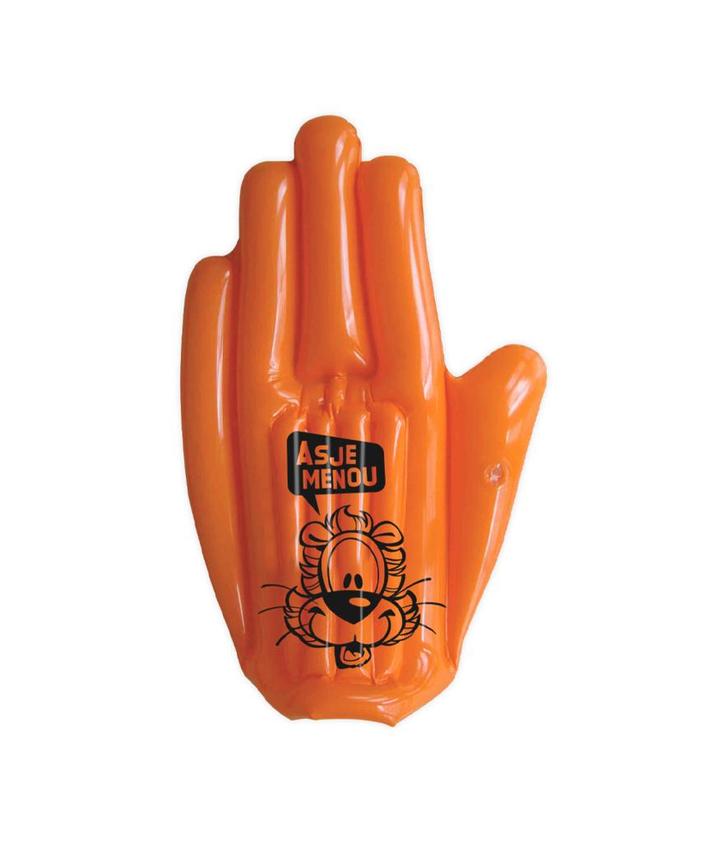 Juichhand Loeki De Leeuw Oranje WK/EK, Kleding | Dames, Carnavalskleding en Feestkleding, Nieuw, Ophalen of Verzenden