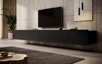 Meubella TV-Meubel Calabas mat zwart 300 cm hangend, Huis en Inrichting, Kasten | Televisiemeubels, Overige materialen, Verzenden
