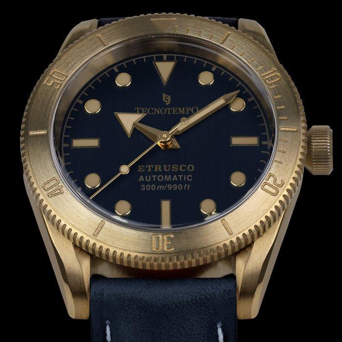 Tecnotempo - Automatic - Bronze Etrusco - Limited Edition, Sieraden, Tassen en Uiterlijk, Horloges | Heren